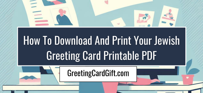 How To Download And Print Your Jewish Greeting Card Printable PDF
