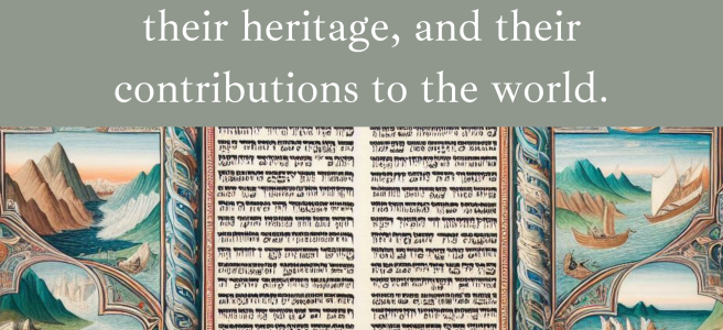 Today, we celebrate the rich tapestry of the Jewish people, their heritage, and their contributions to the world