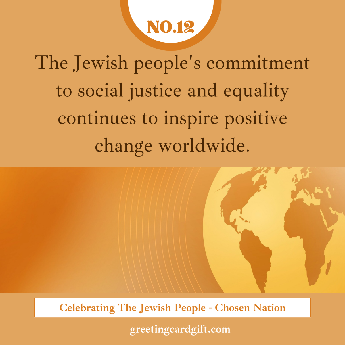 Celebrating The Jewish People – Chosen Nation – No.12