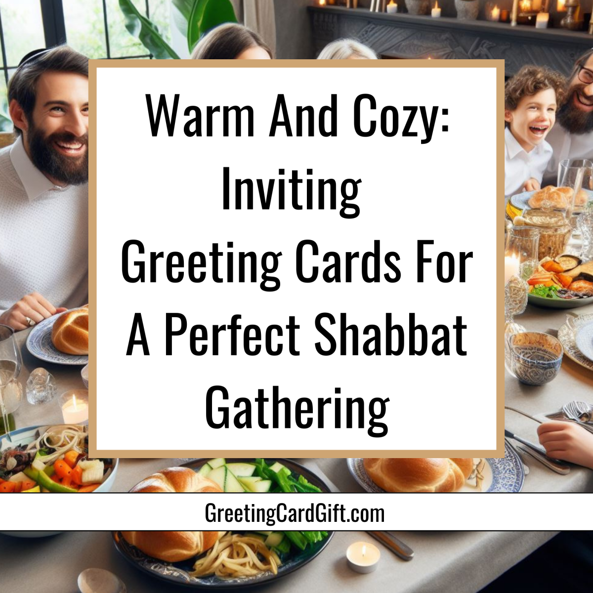 Warm And Cozy: Inviting Greeting Cards For A Perfect Shabbat Gathering