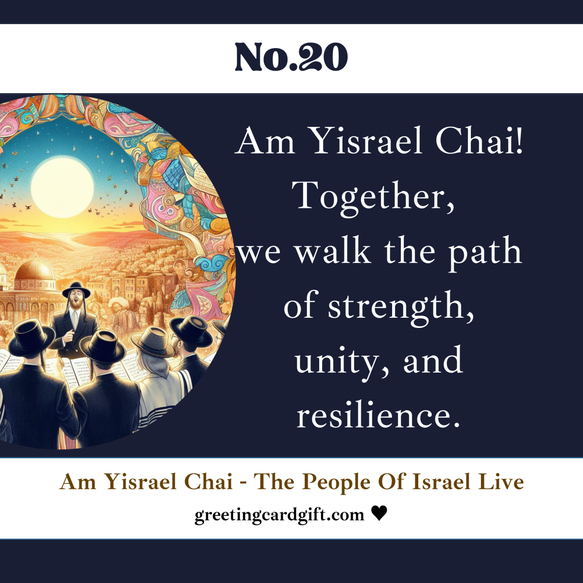 Am Yisrael Chai – The People Of Israel Live – No.20