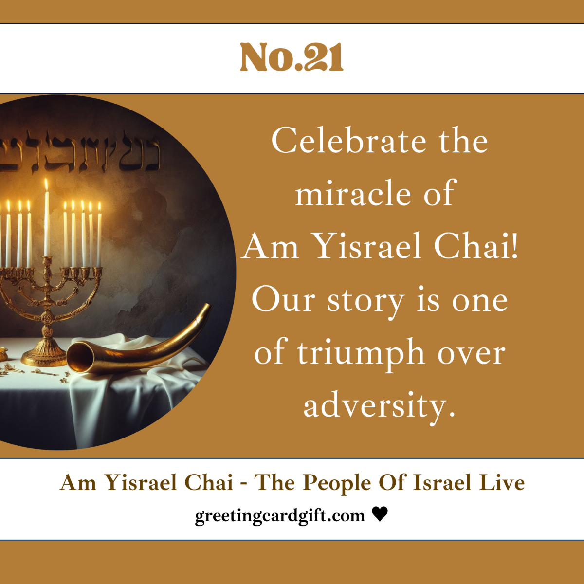 Am Yisrael Chai – The People Of Israel Live – No.21