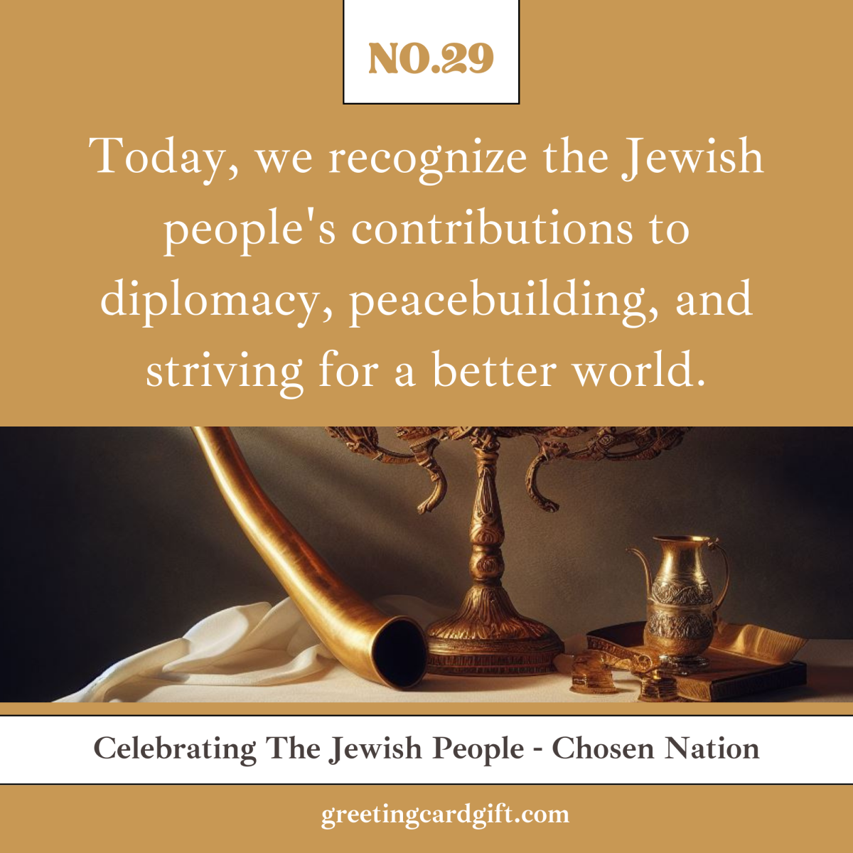 Celebrating The Jewish People – Chosen Nation – No.29