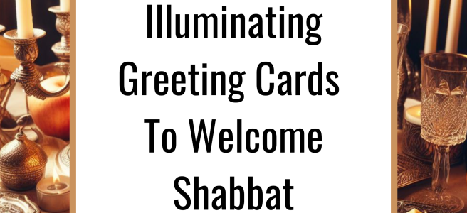 Friday Night Lights: Illuminating Greeting Cards To Welcome Shabbat