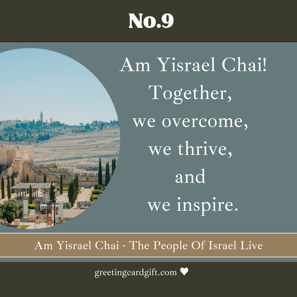 Am Yisrael Chai – The People Of Israel Live – No.9