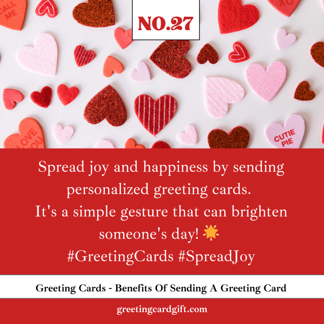Greeting Cards - Benefits Of Sending A Greeting Card No.27