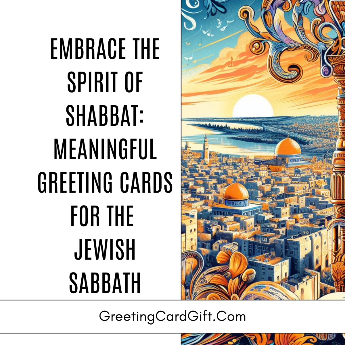 Embrace The Spirit Of Shabbat: Meaningful Greeting Cards For The Jewish Sabbath